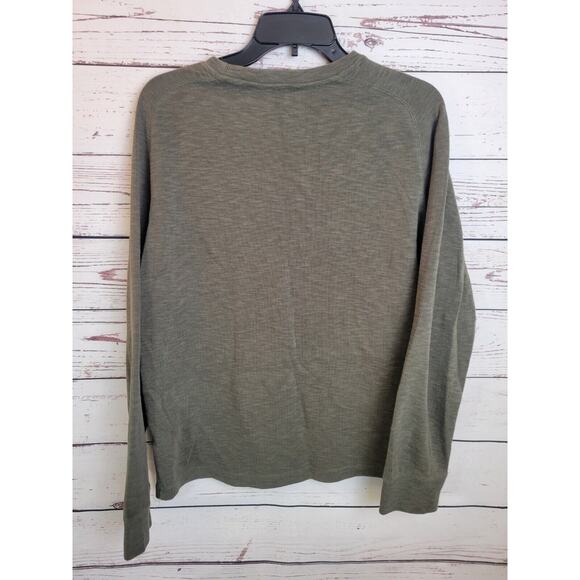 Eddie Bauer Green Knit Long Sleeve Preppy Pullover Sweater Women's Size Large - Picture 2 of 10